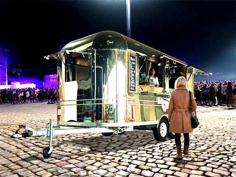 American style street food