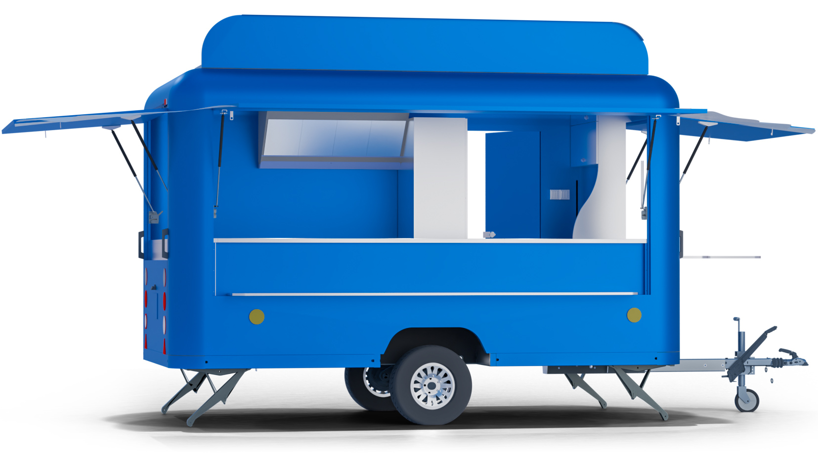 Deli4000 Blue trailer