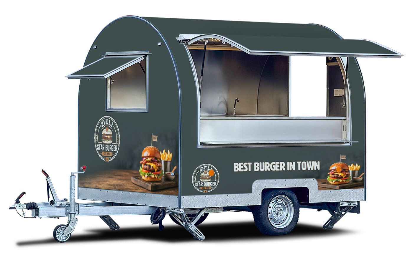 EasyGo 280 – Deli Star Burger-Konzept-Anhänger